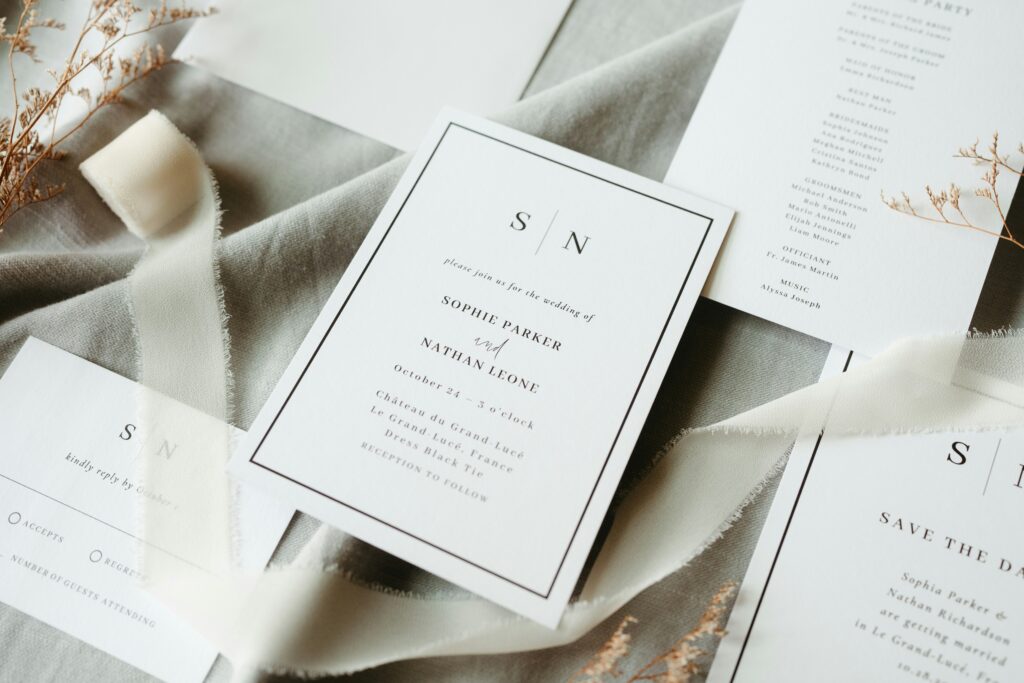 The best wedding invites - Waterfront Wedding Invites - Wisconsin