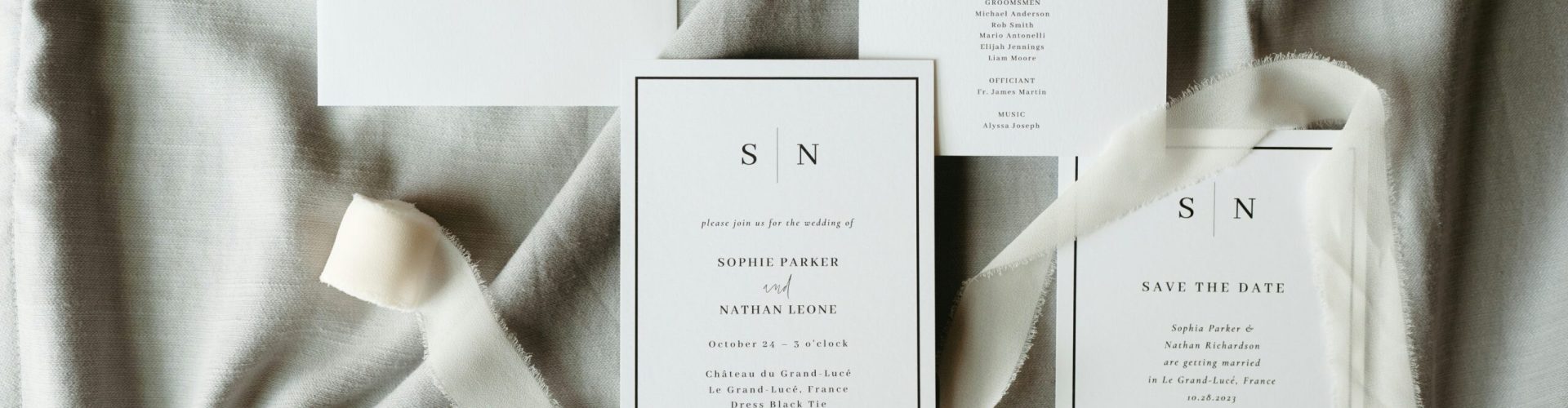 Waterfront Wedding Invitations 7